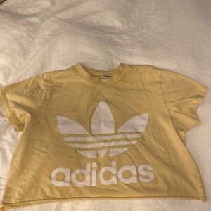 Cropped Adidas Cotton Tee